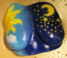 Brustmaske